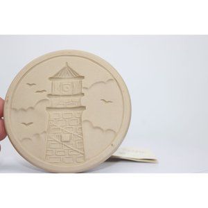 Brown Bag Cookie Art - Lighthouse Stamp